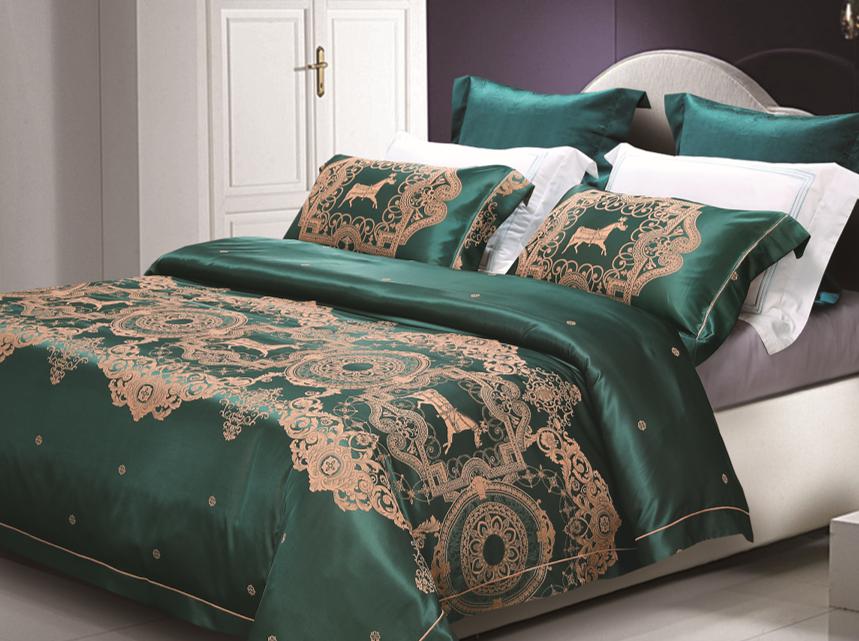 新品:歐式奢享色織提花(huā)四件套,演繹真正品質實力派 新品:歐式奢享色織提花(huā)四件套,演繹真正品質實力派